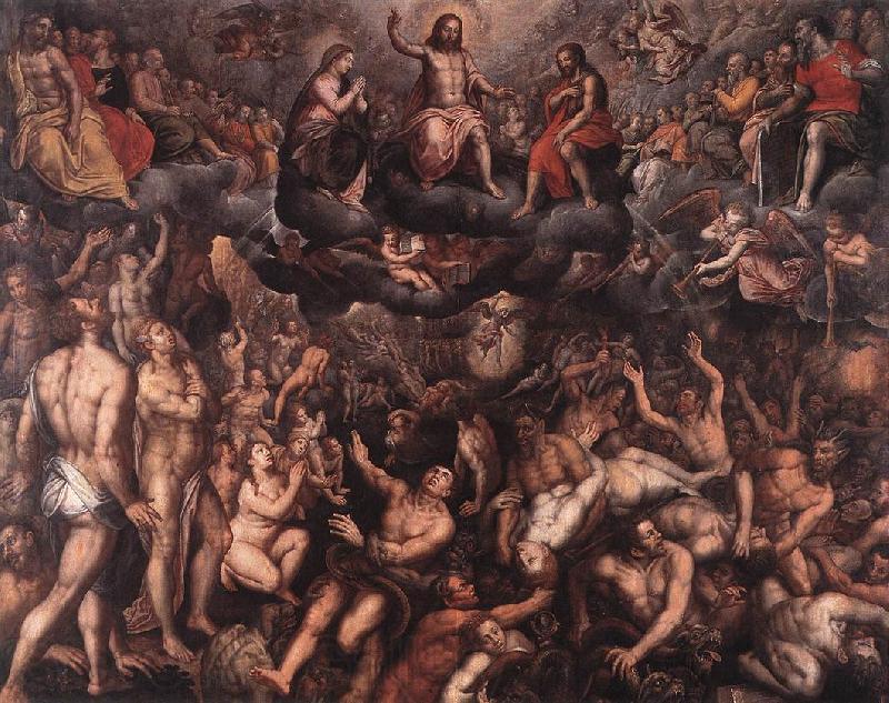 COXCIE, Raphael Last Judgment dfg France oil painting art